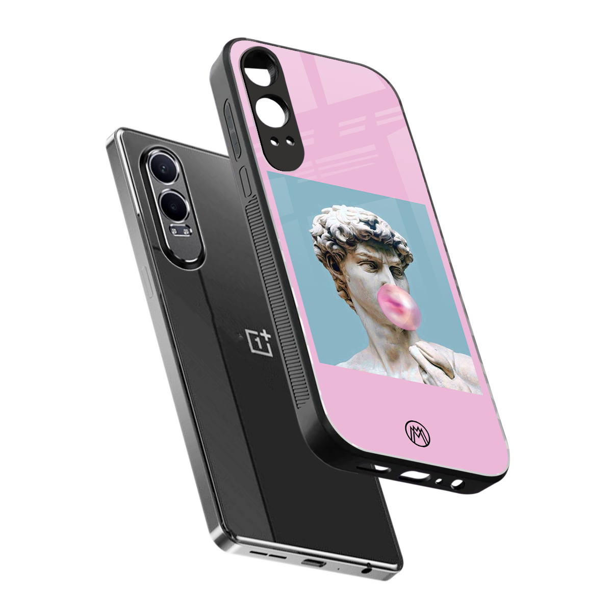 dope david michelangelo back phone cover | glass case for oneplus nord ce 4 lite