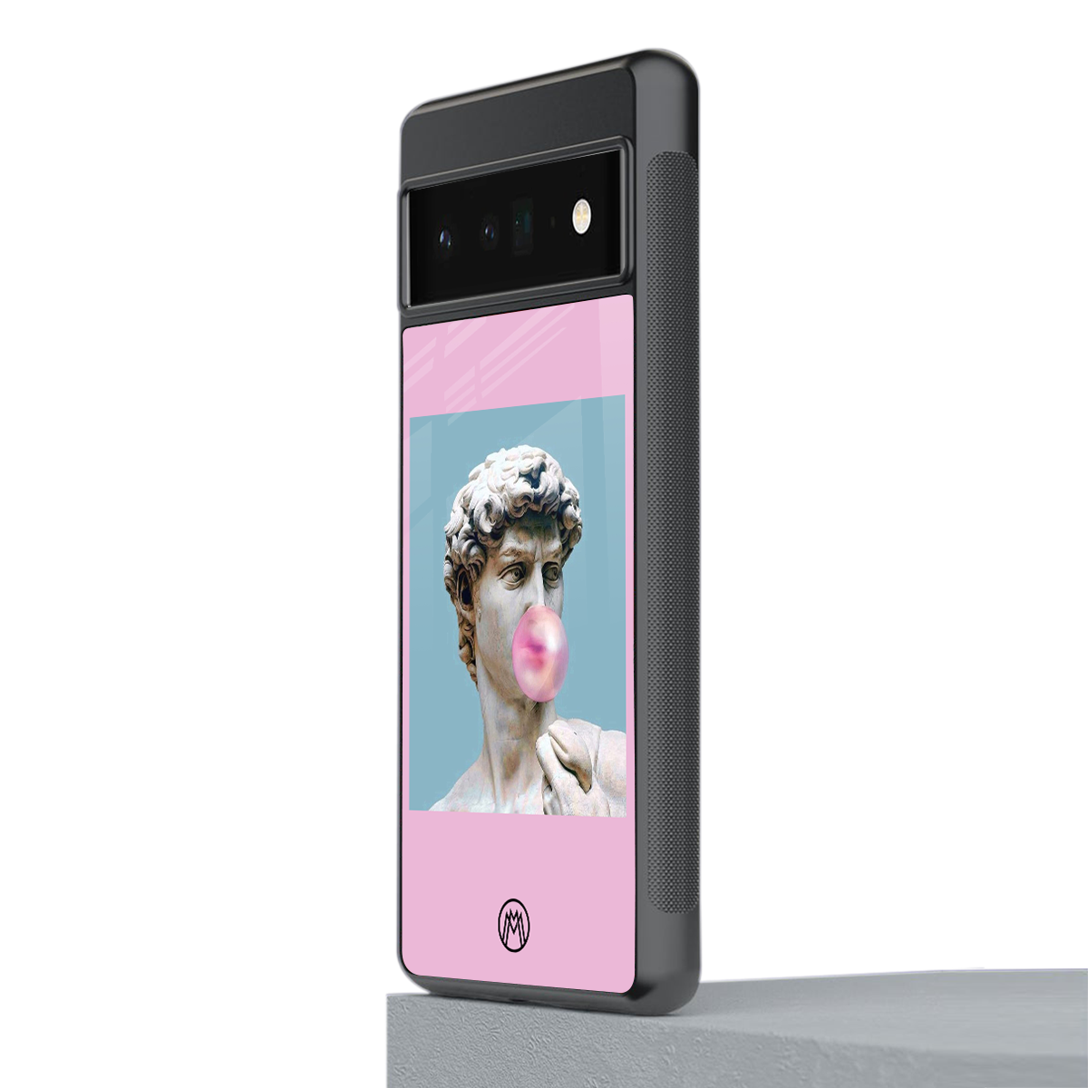 dope david michelangelo back phone cover | glass case for google pixel 6 pro