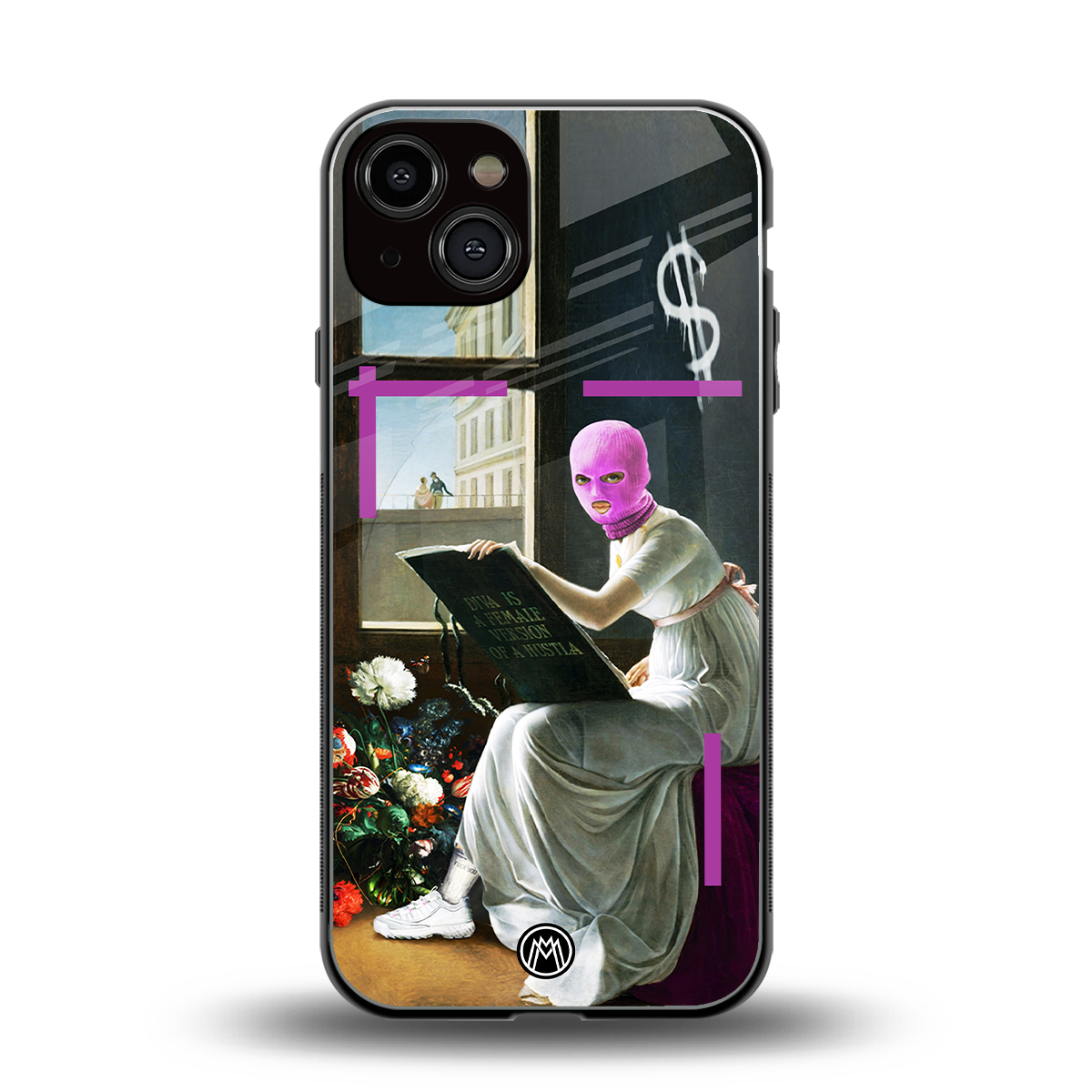 dope diva back phone cover | glass case for iphone 13