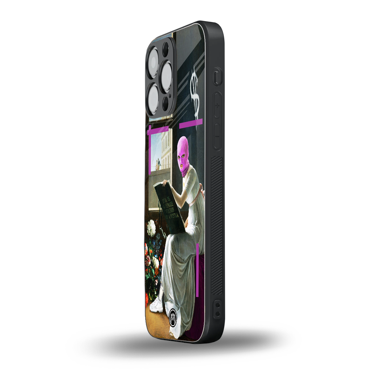 dope diva back phone cover | glass case for iphone 14 pro max