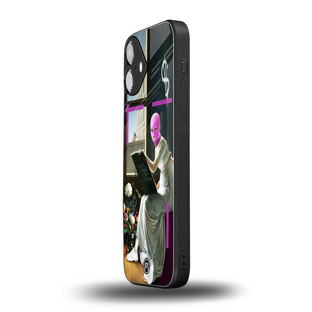 dope diva back phone cover | glass case for iphone 16 plus