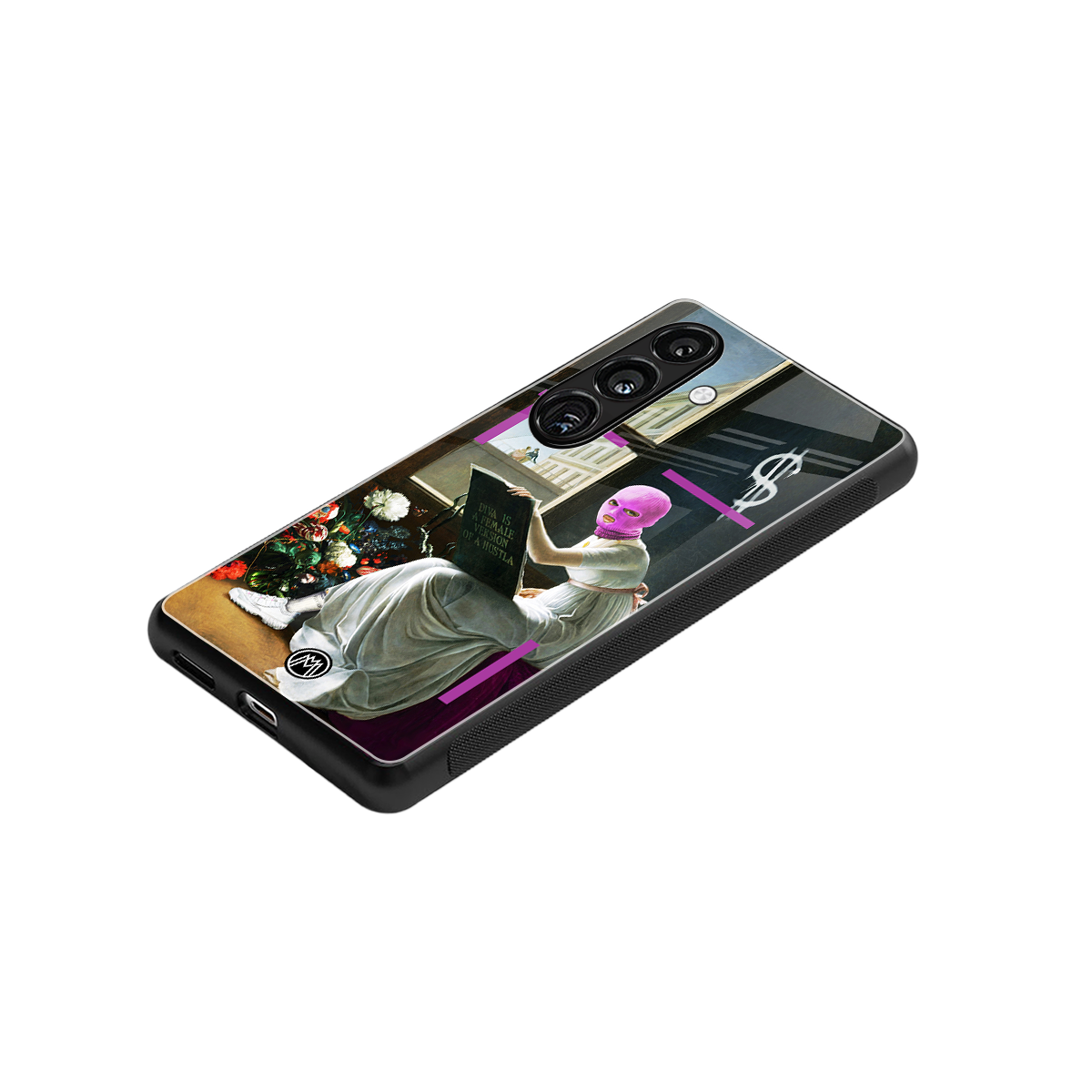 dope diva back phone cover | glass case for samsung galaxy s25 plus