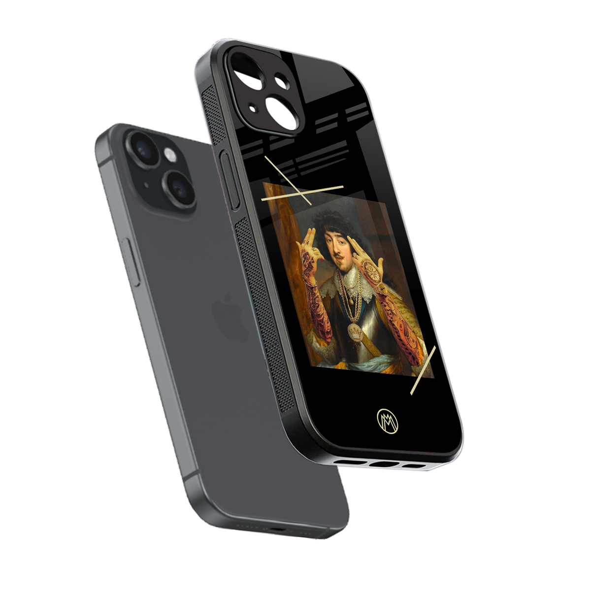 dope napoleon back phone cover | glass case for iphone 13 mini
