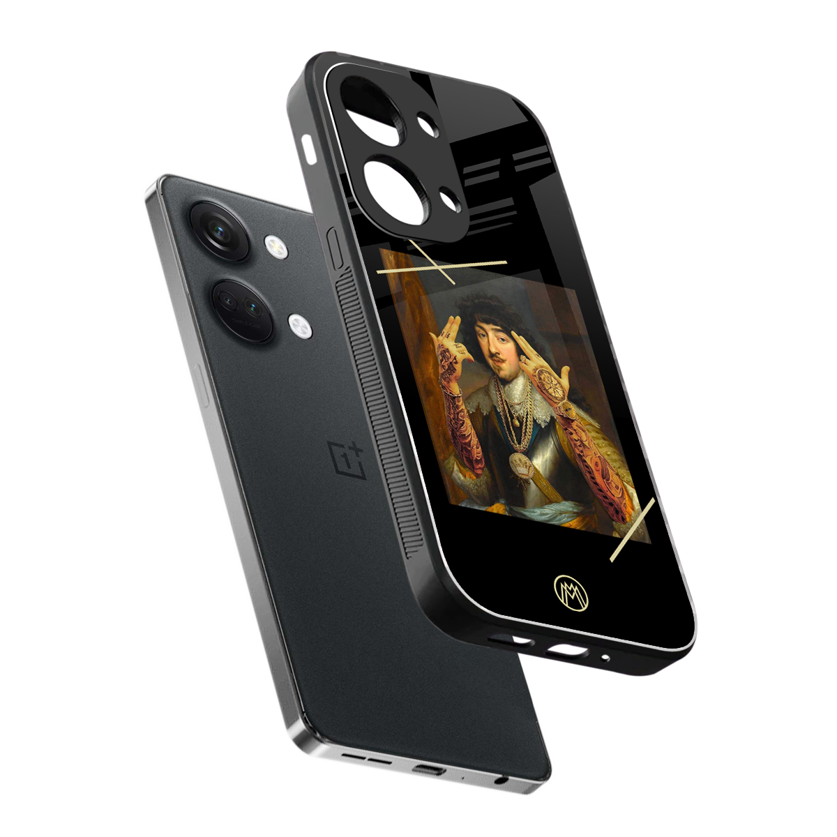 dope napoleon back phone cover | glass case for oneplus nord 3