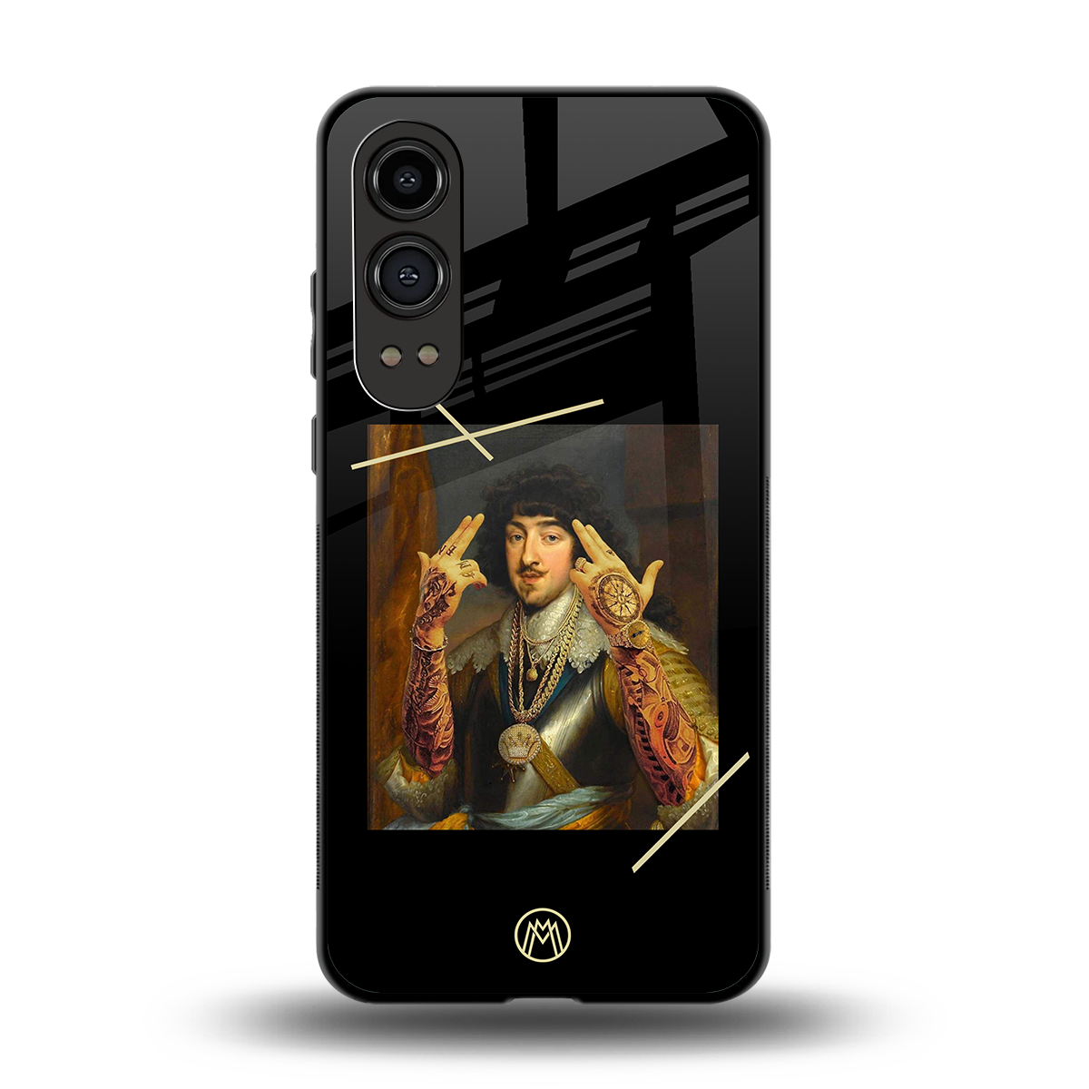 dope napoleon back phone cover | glass case for oneplus nord ce 4 lite