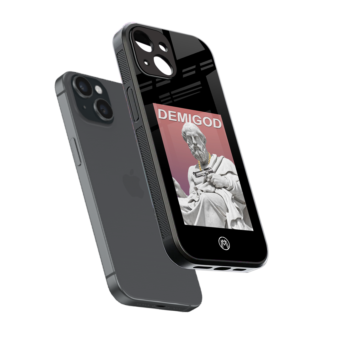 dope socerates back phone cover | glass case for iphone 13 mini
