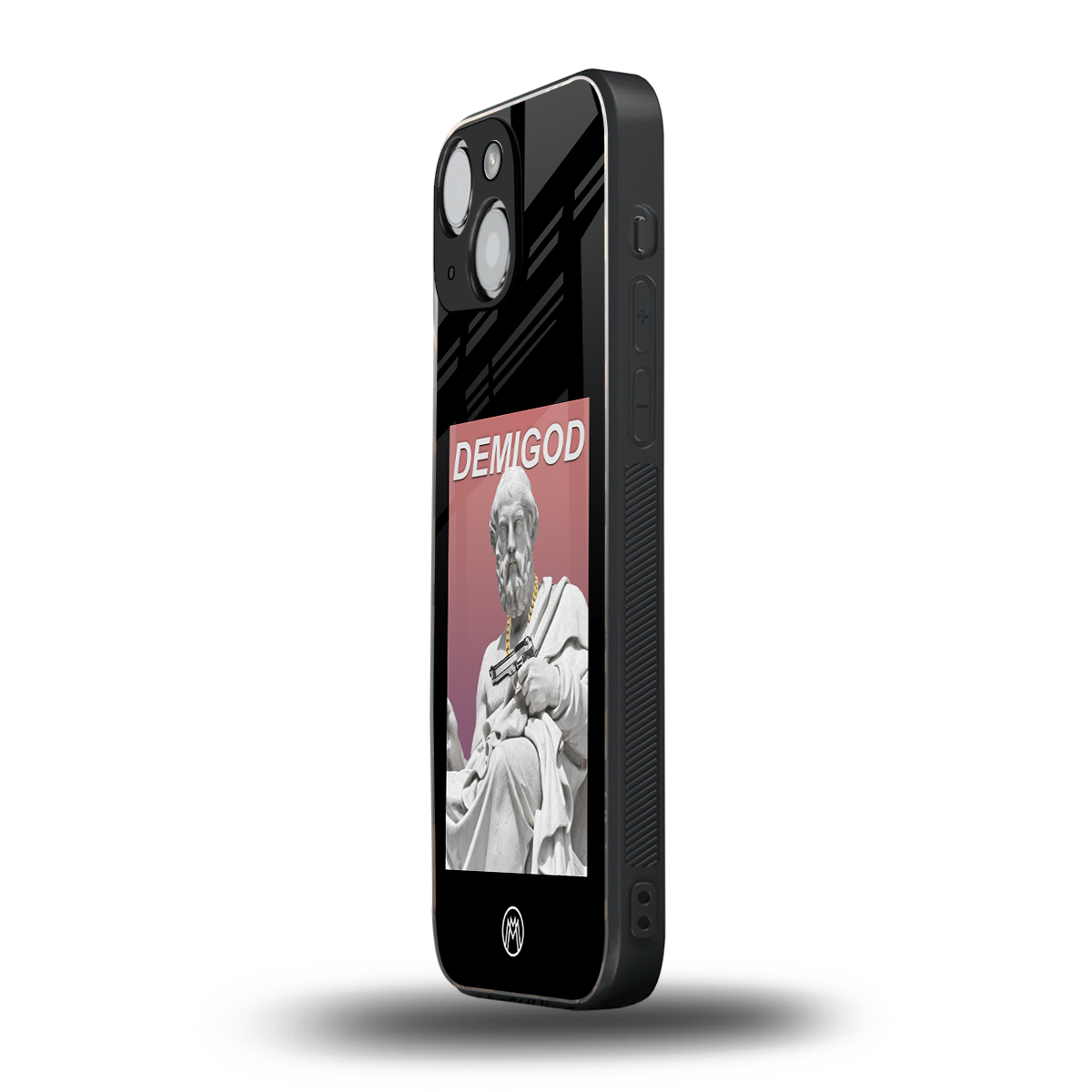 dope socerates back phone cover | glass case for iphone 13 mini