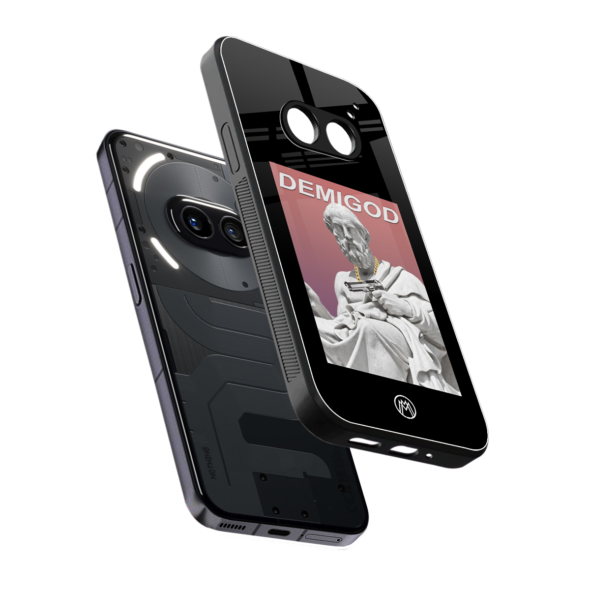 dope socerates back phone cover | glass case for nothing phone 2a