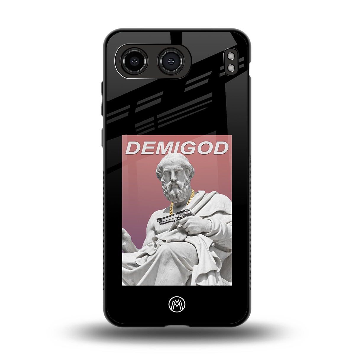 dope socerates back phone cover | glass case for oneplus nord 4