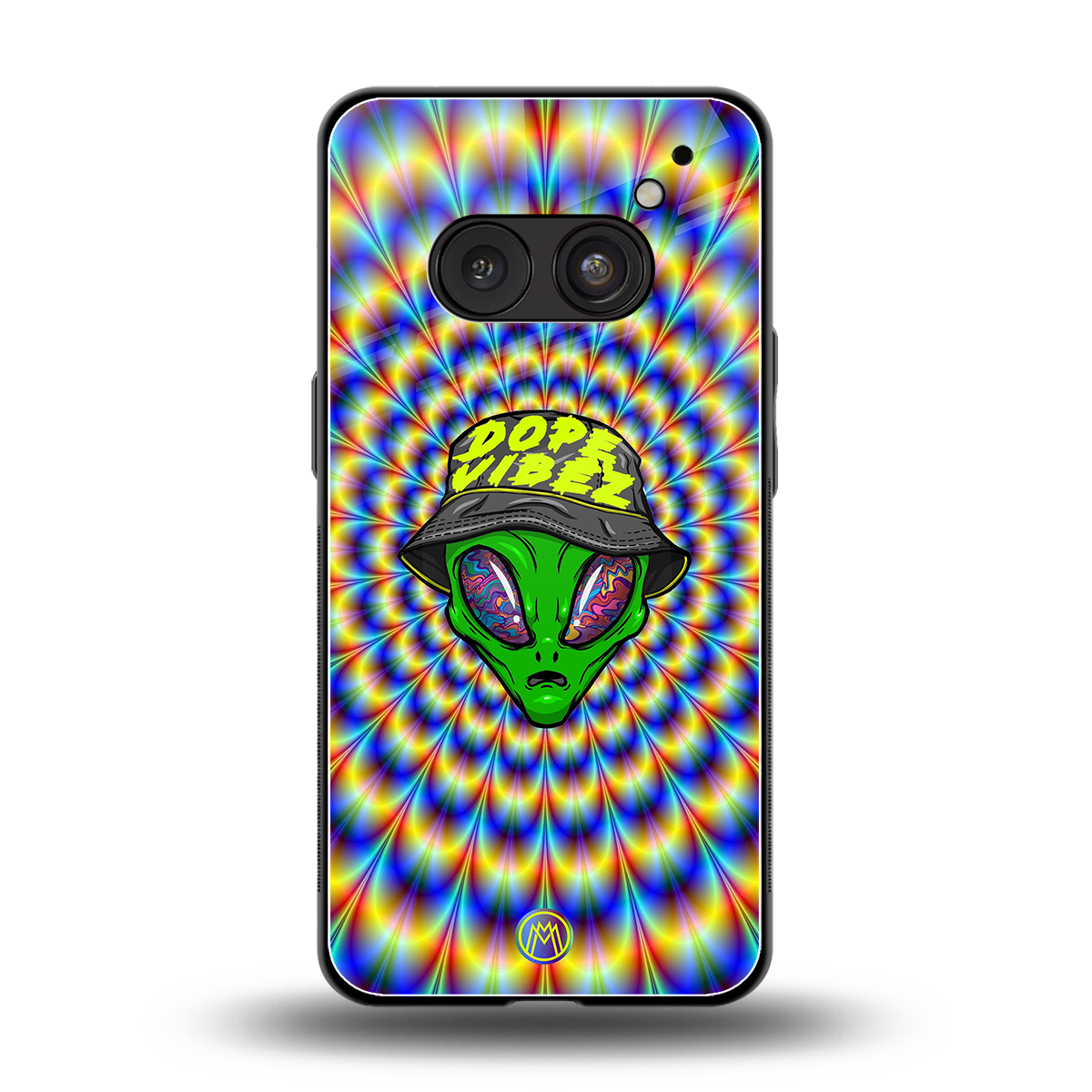dope vibez back phone cover | glass case for nothing phone 2a