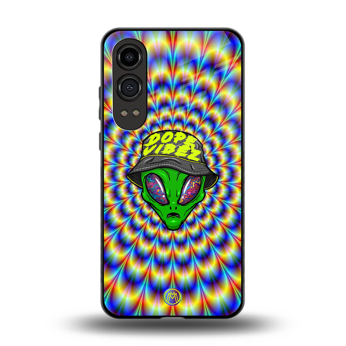 dope vibez back phone cover | glass case for oneplus nord ce 4 lite