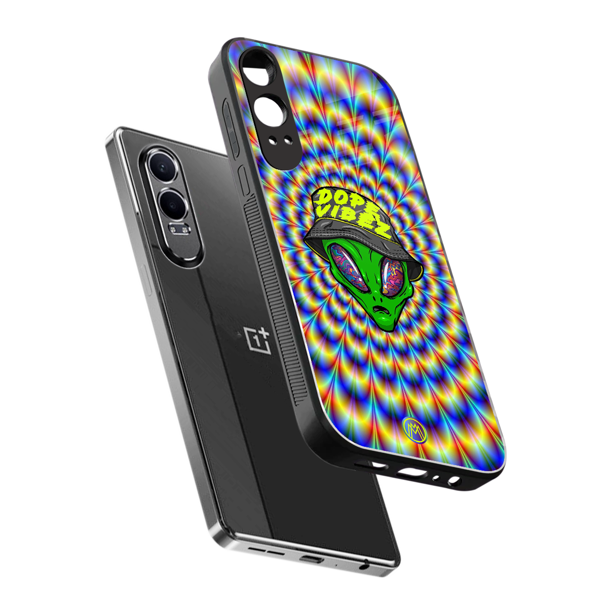 dope vibez back phone cover | glass case for oneplus nord ce 4 lite