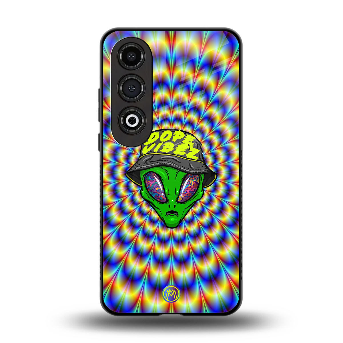 dope vibez back phone cover | glass case for oneplus nord ce 4