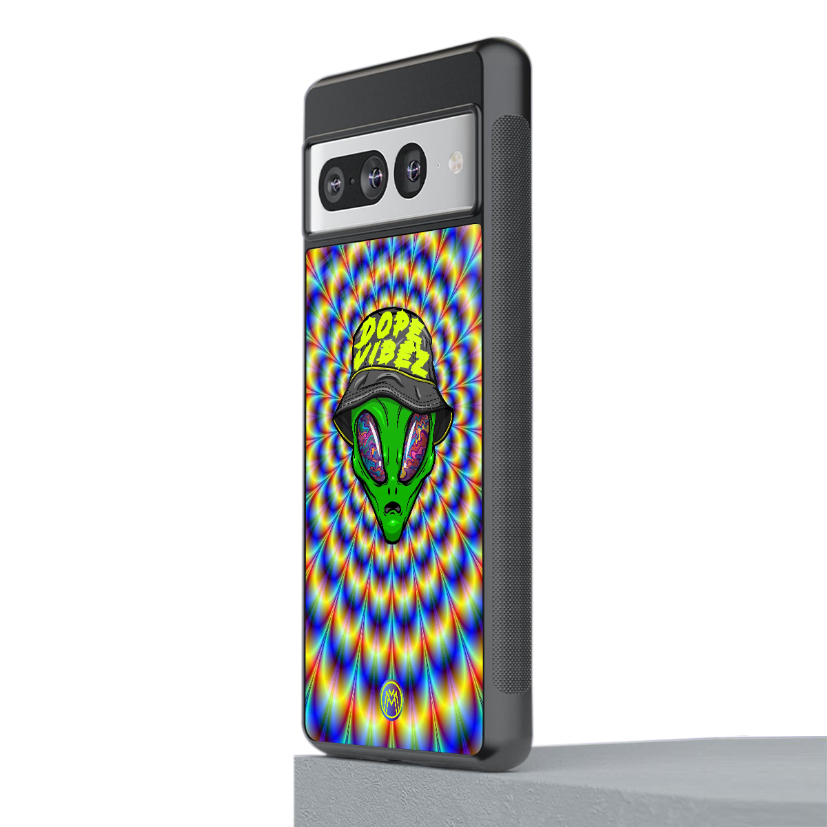 dope vibez back phone cover | glass case for google pixel 7 pro