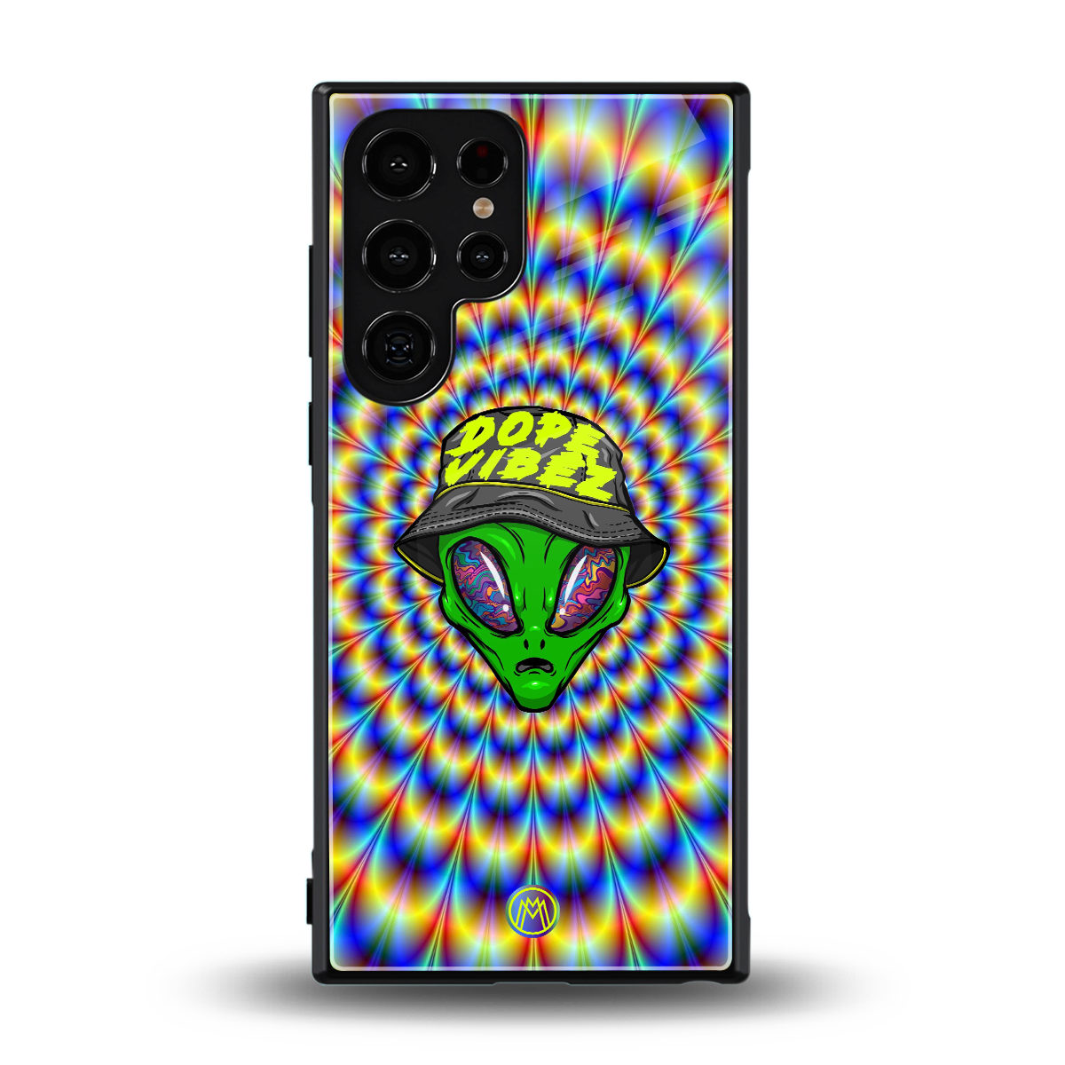 dope vibez back phone cover | glass case for samsung galaxy s24 ultra