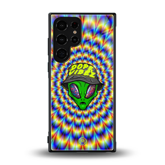 dope vibez back phone cover | glass case for samsung galaxy s24 ultra