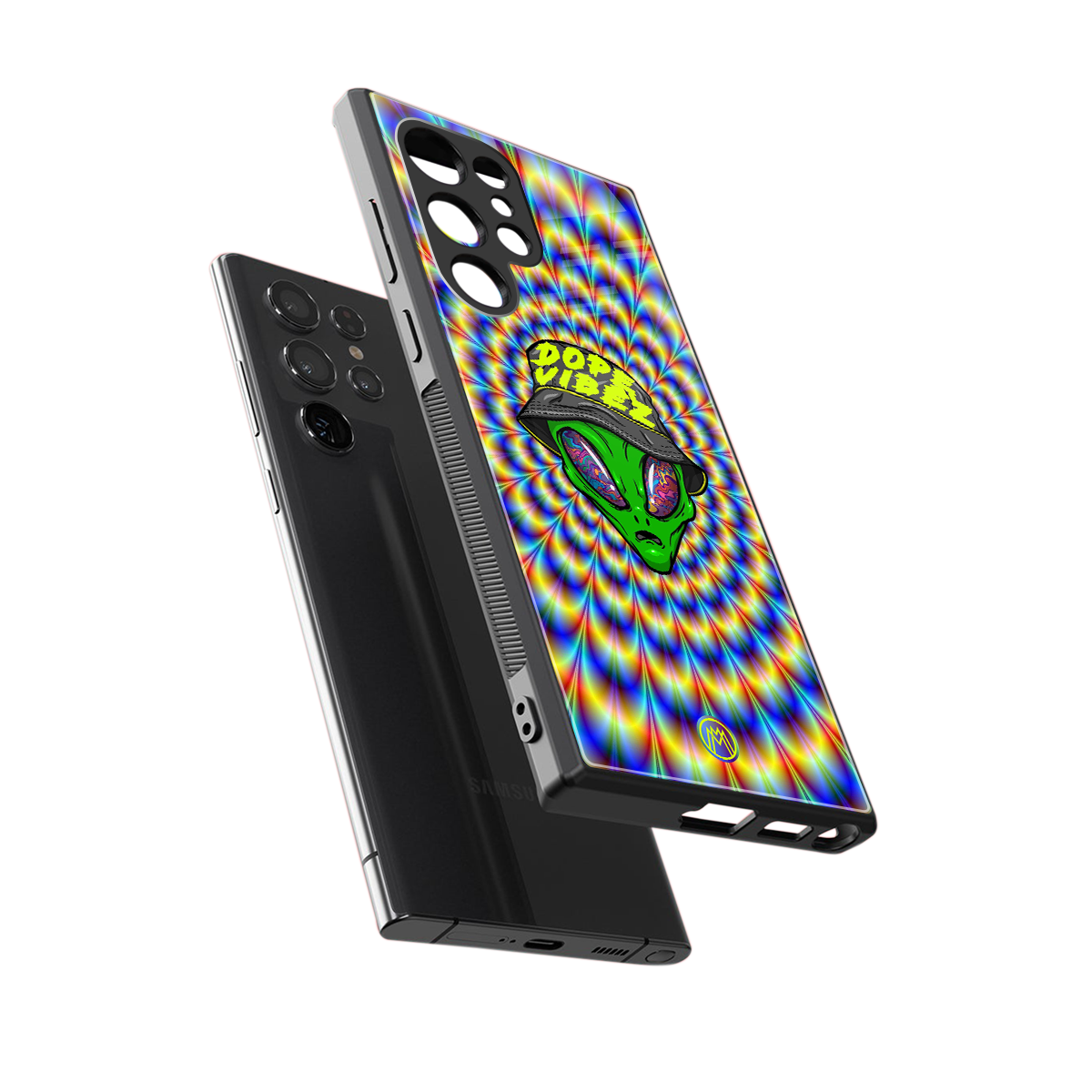 dope vibez back phone cover | glass case for samsung galaxy s24 ultra