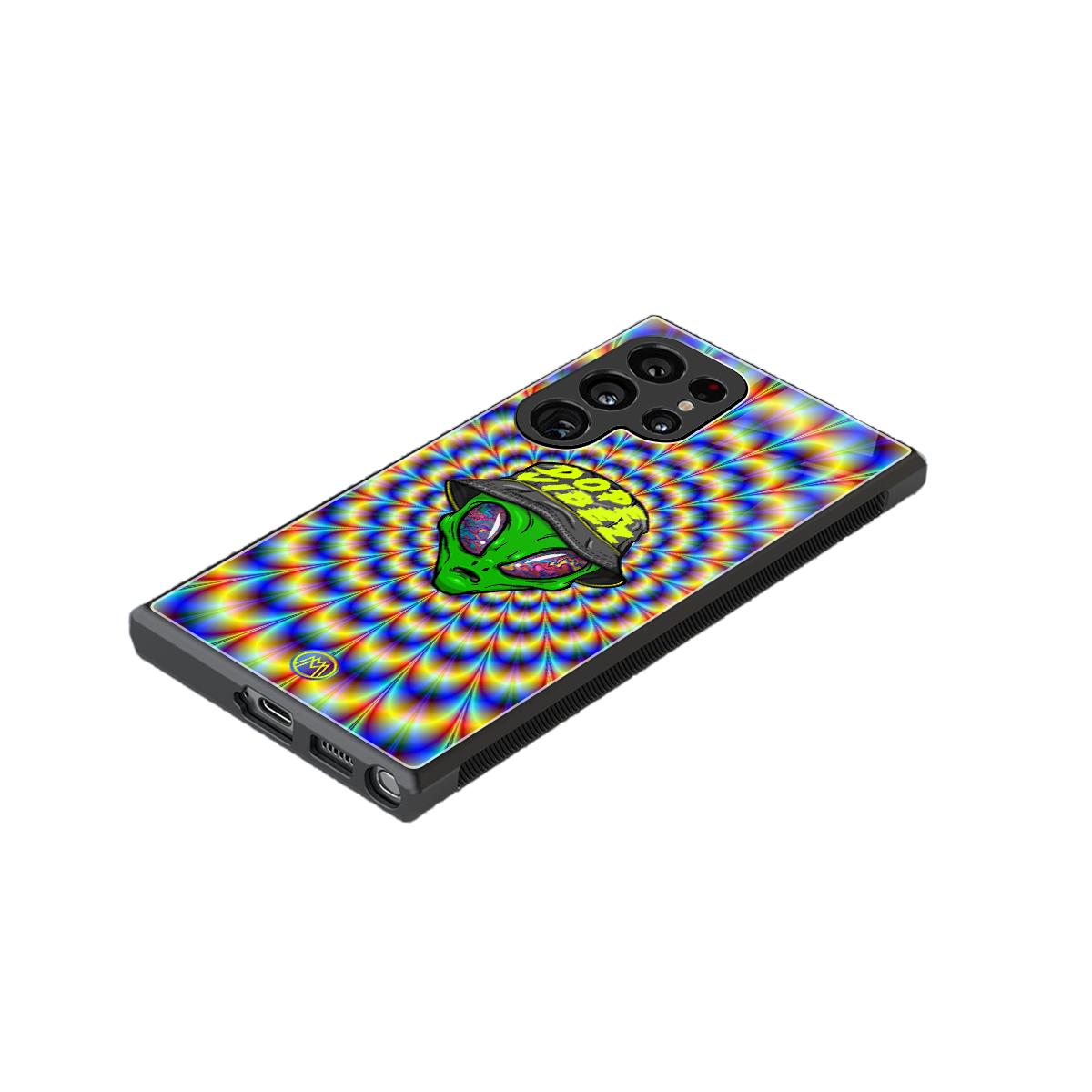 dope vibez back phone cover | glass case for samsung galaxy s24 ultra