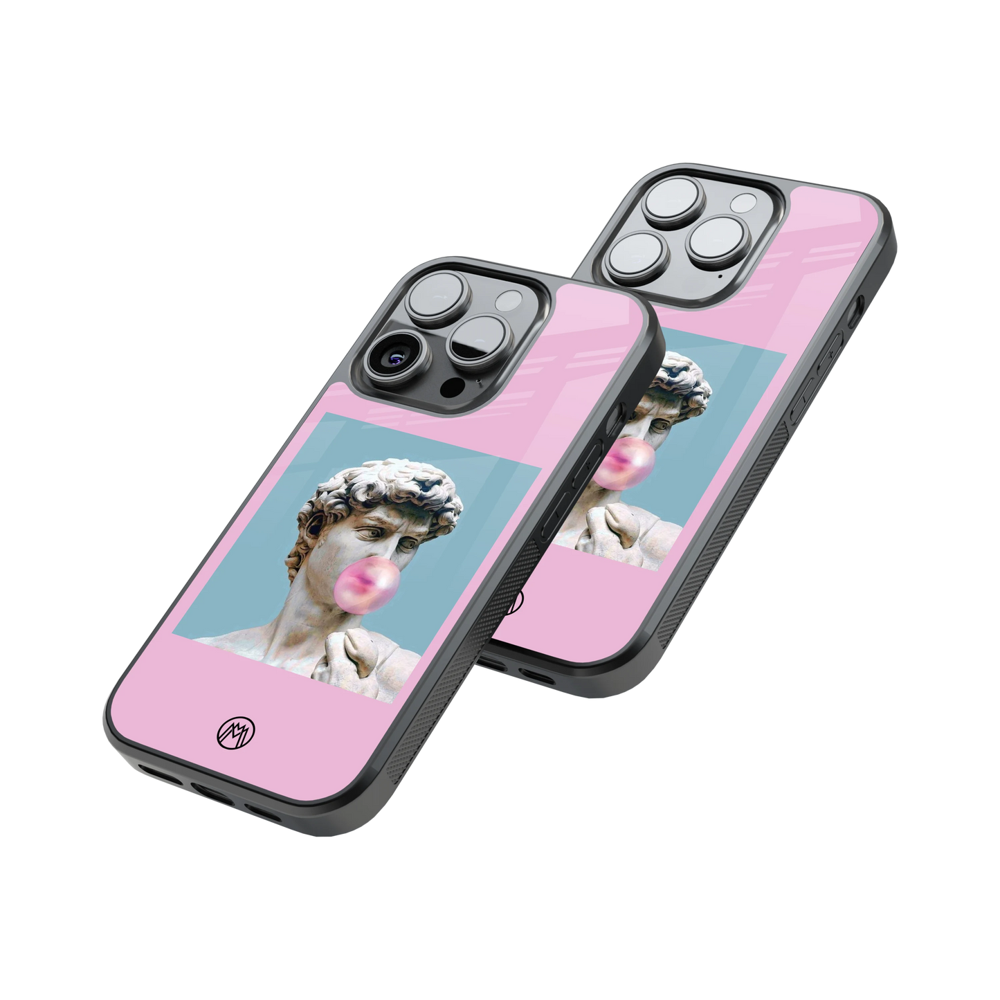 Protective Glass Back Phone Case Compatible with iPhone, Samsung, OnePlus, Pixel & More