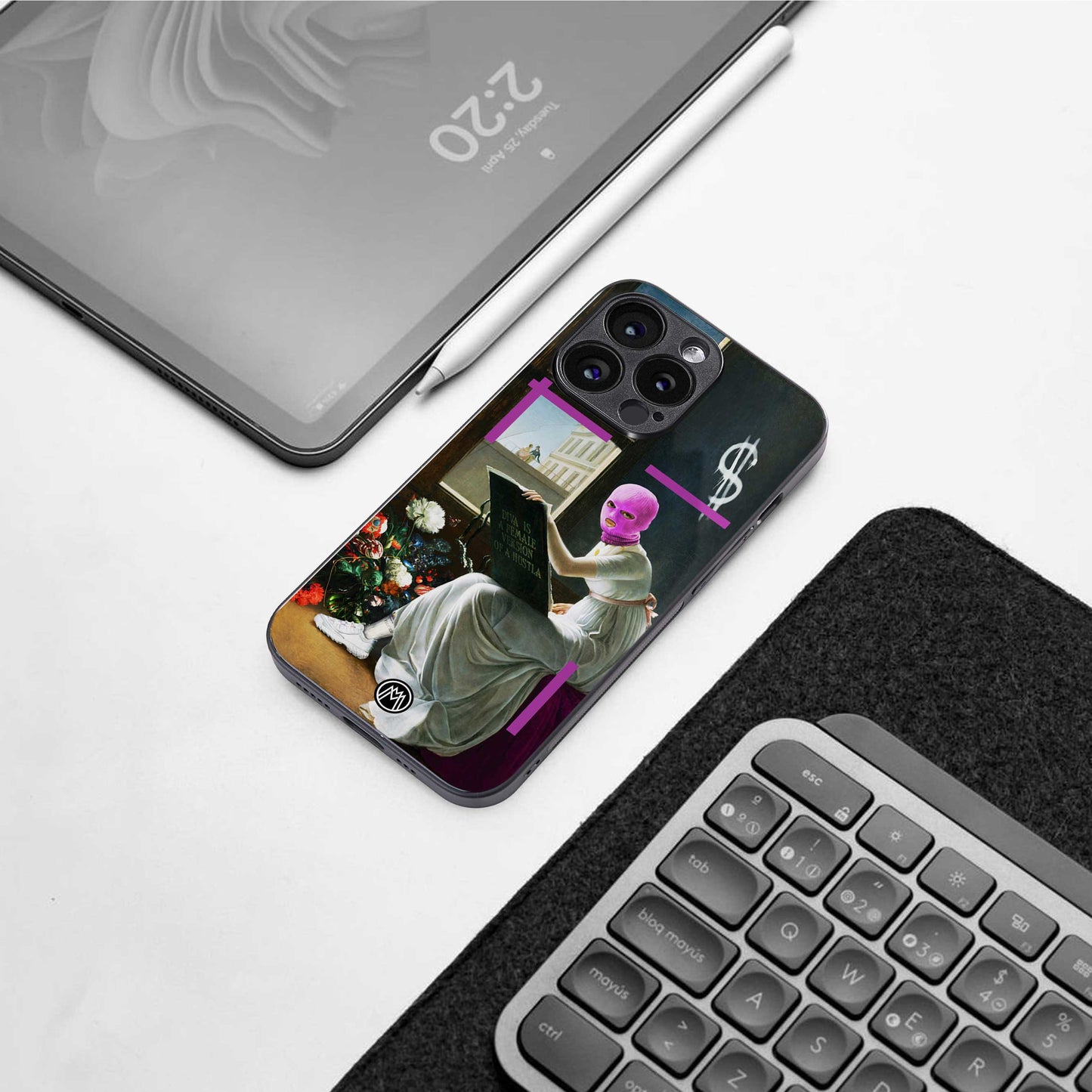 dope diva back phone cover | glass case for samsung galaxy s25 plus