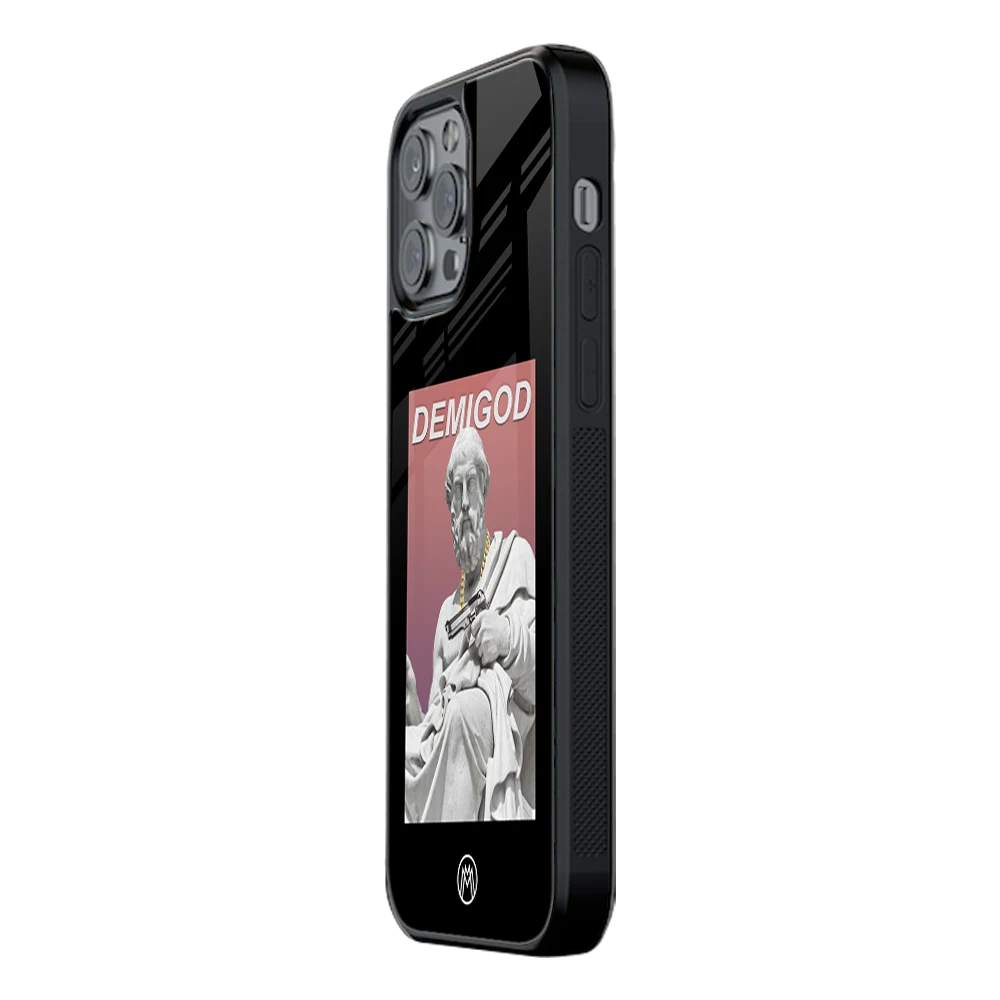 Slim Glass Back Phone Case for Multiple Brands โ iPhone, Samsung, Redmi, OnePlus, Oppo, Vivo