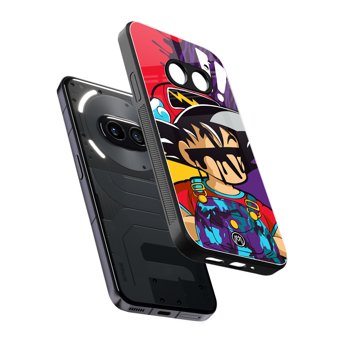 dragon ball z art back phone cover | glass case for nothing phone 2a
