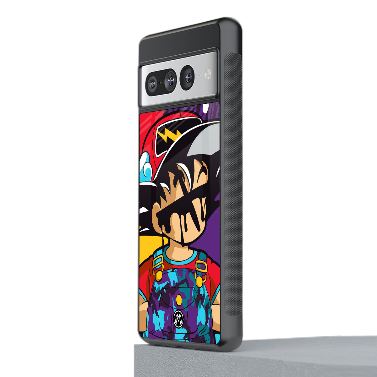 dragon ball z art back phone cover | glass case for google pixel 7 pro