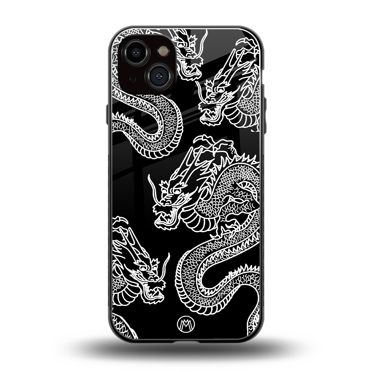 dragons back phone cover | glass case for iphone 14 plus