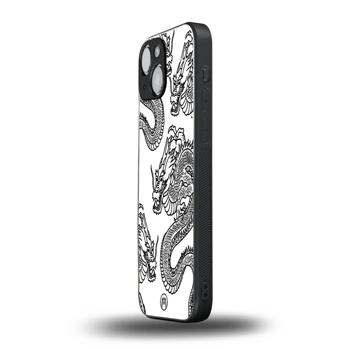 dragons lite back phone cover | glass case for iphone 13 mini