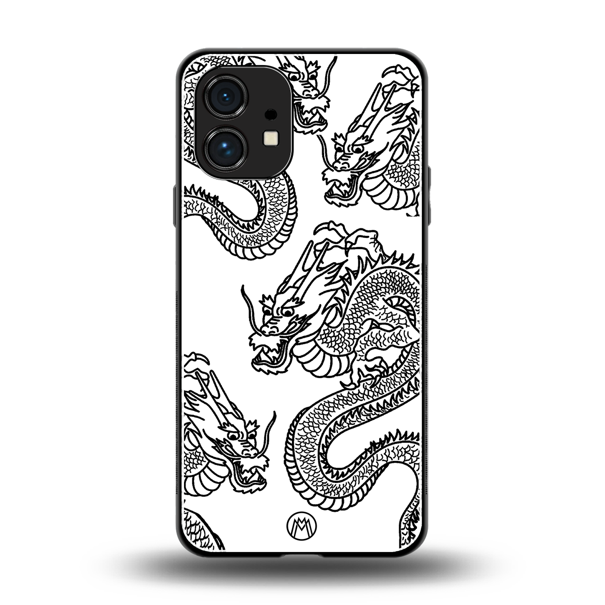 dragons lite back phone cover | glass case for nothing phone 1