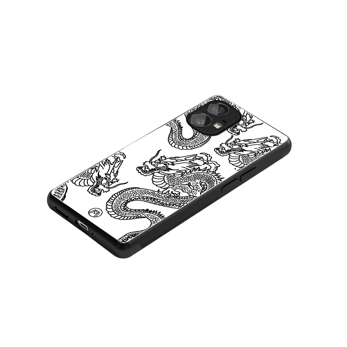 dragons lite back phone cover | glass case for nothing phone 1
