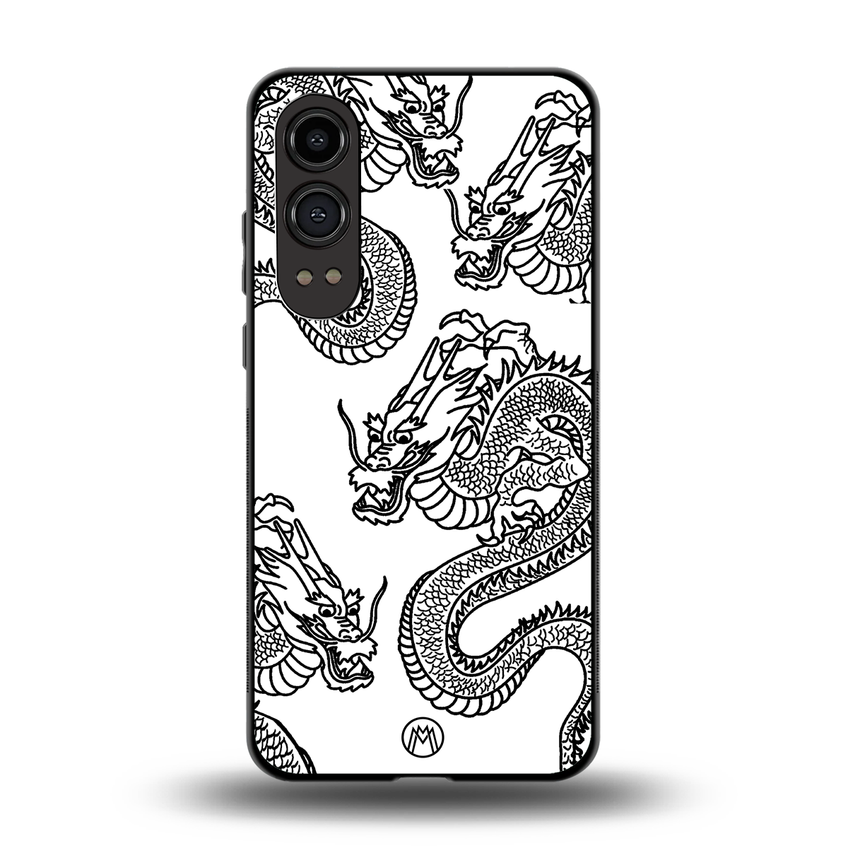 dragons lite back phone cover | glass case for oneplus nord ce 4 lite