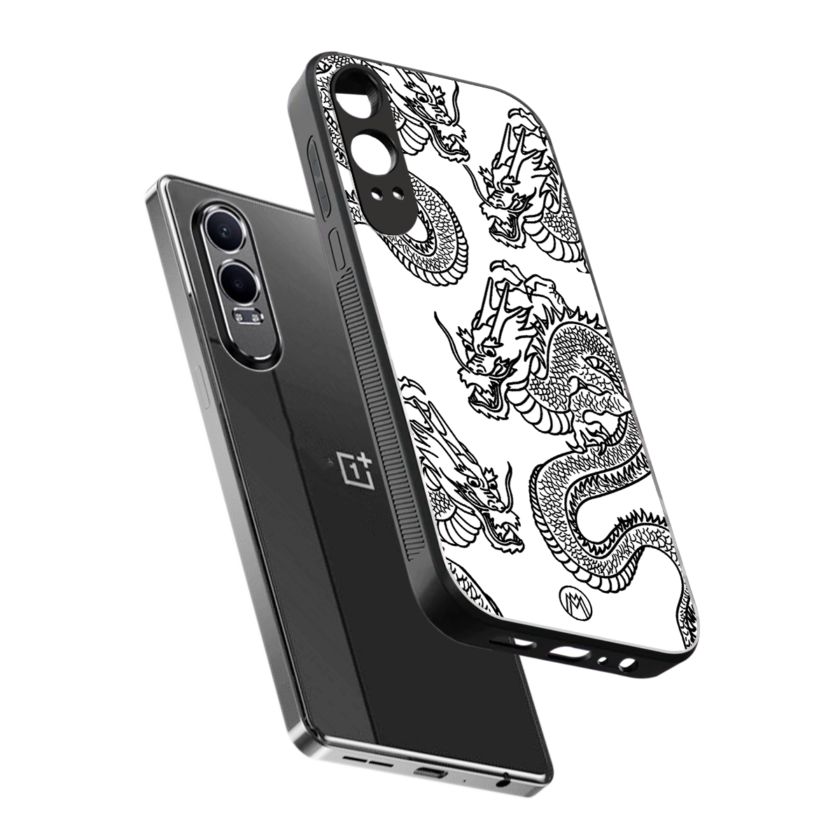 dragons lite back phone cover | glass case for oneplus nord ce 4 lite