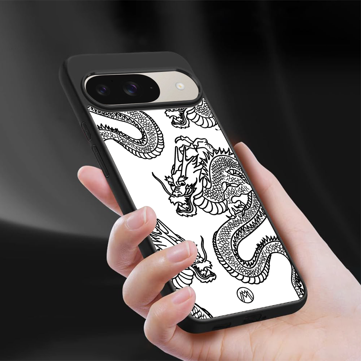 dragons lite back phone cover | glass case for google pixel 9