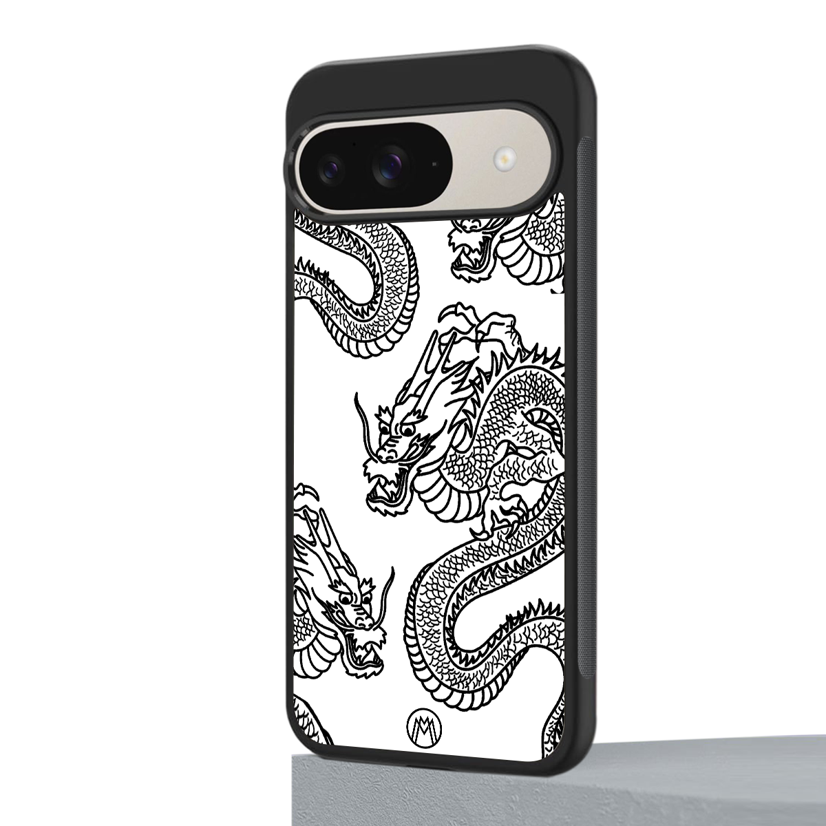 dragons lite back phone cover | glass case for google pixel 9