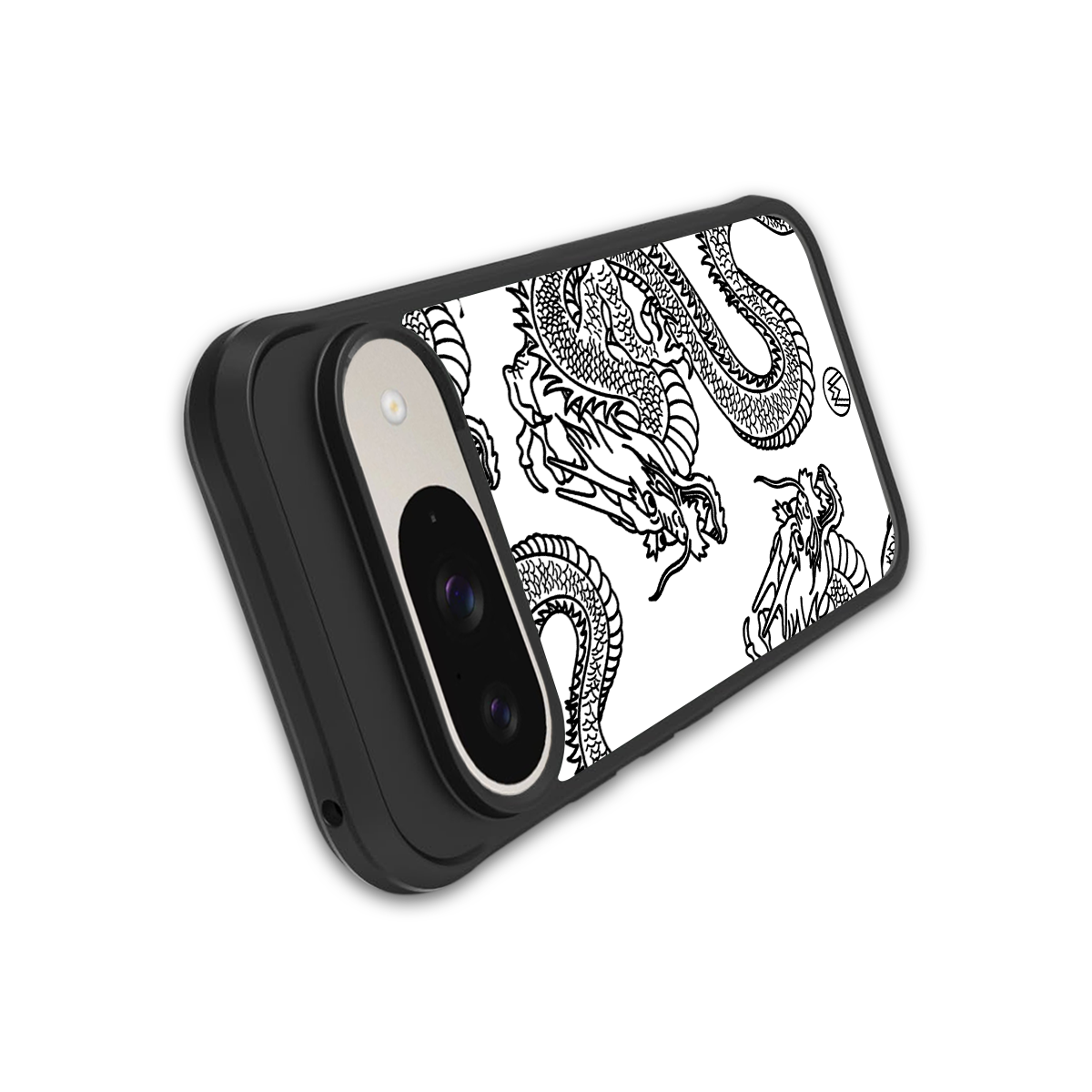 dragons lite back phone cover | glass case for google pixel 9