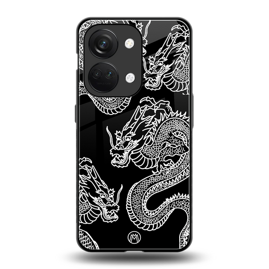dragons back phone cover | glass case for oneplus nord 3