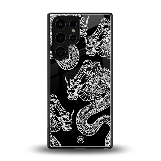 dragons back phone cover | glass case for samsung galaxy s25 ultra