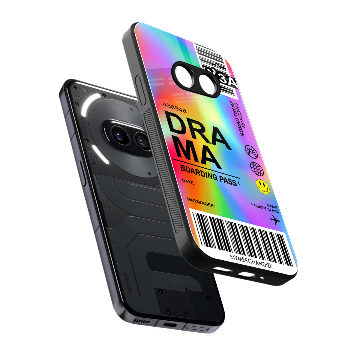 drama back phone cover | glass case for nothing phone 2a
