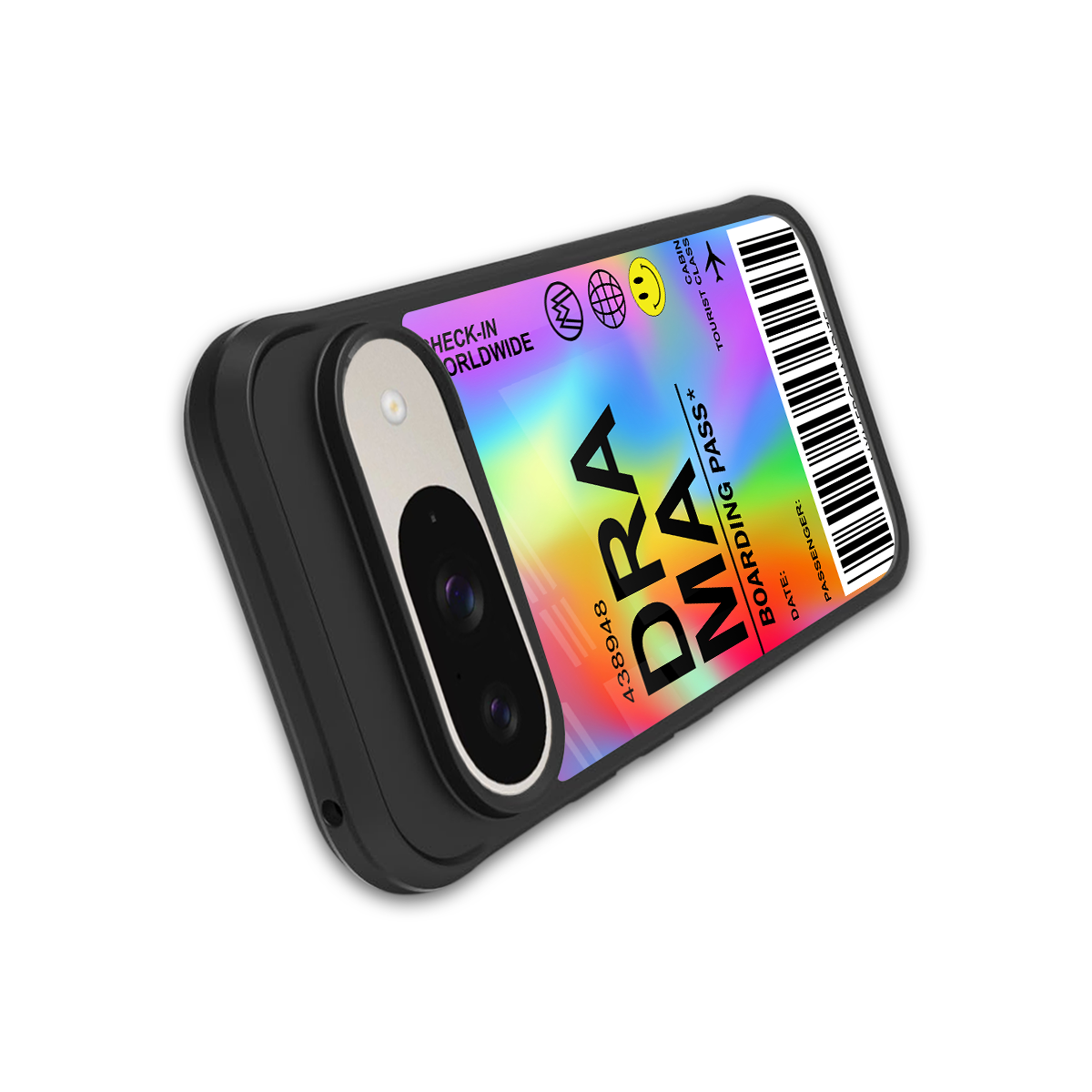 drama back phone cover | glass case for google pixel 9