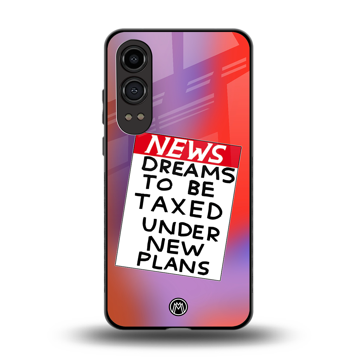 dreams to be taxed back phone cover | glass case for oneplus nord ce 4 lite