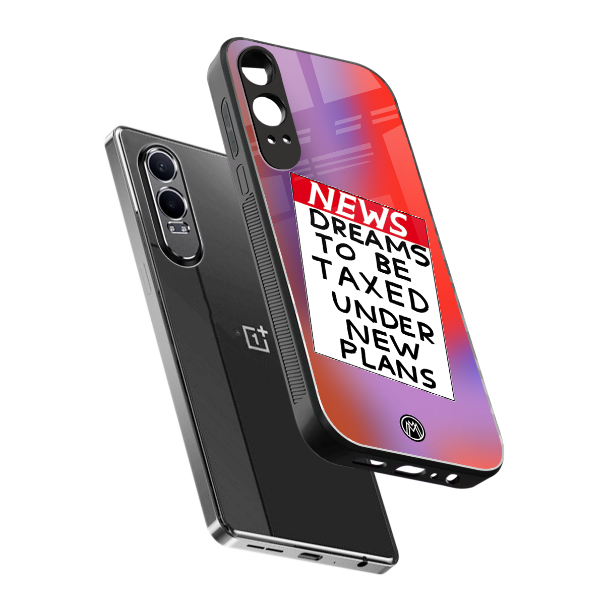 dreams to be taxed back phone cover | glass case for oneplus nord ce 4 lite