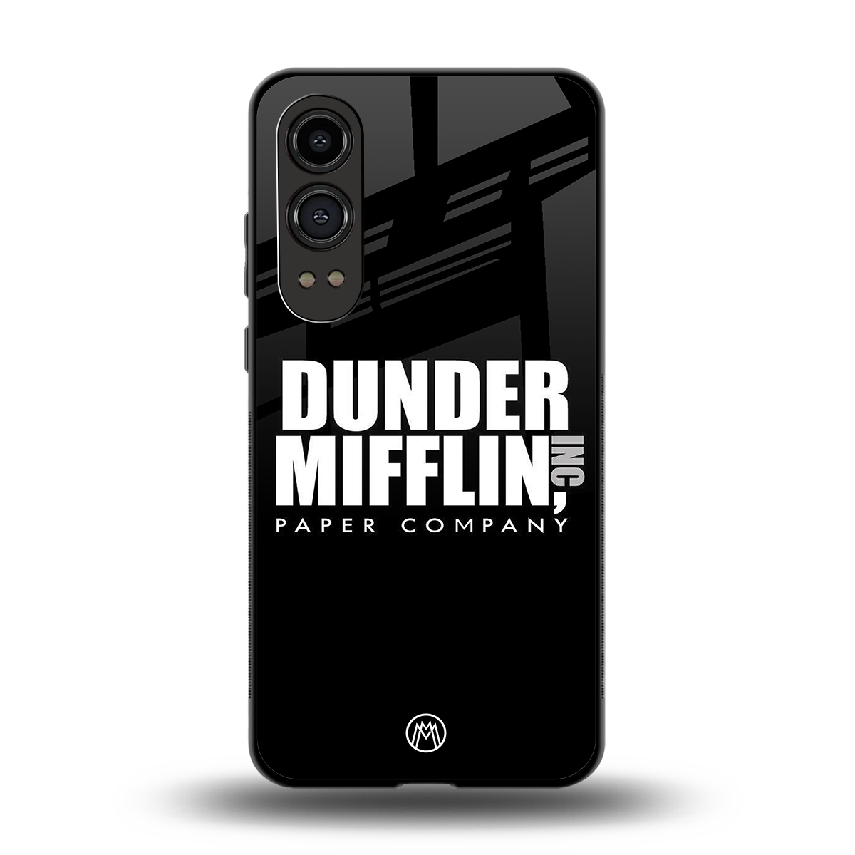 dunder mifflin back phone cover | glass case for oneplus nord ce 4 lite