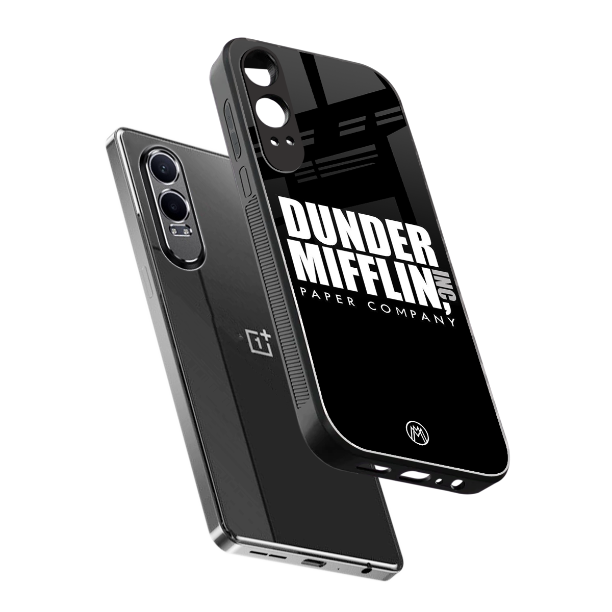 dunder mifflin back phone cover | glass case for oneplus nord ce 4 lite