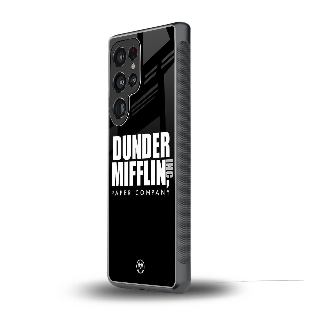 dunder mifflin back phone cover | glass case for samsung galaxy s25 ultra