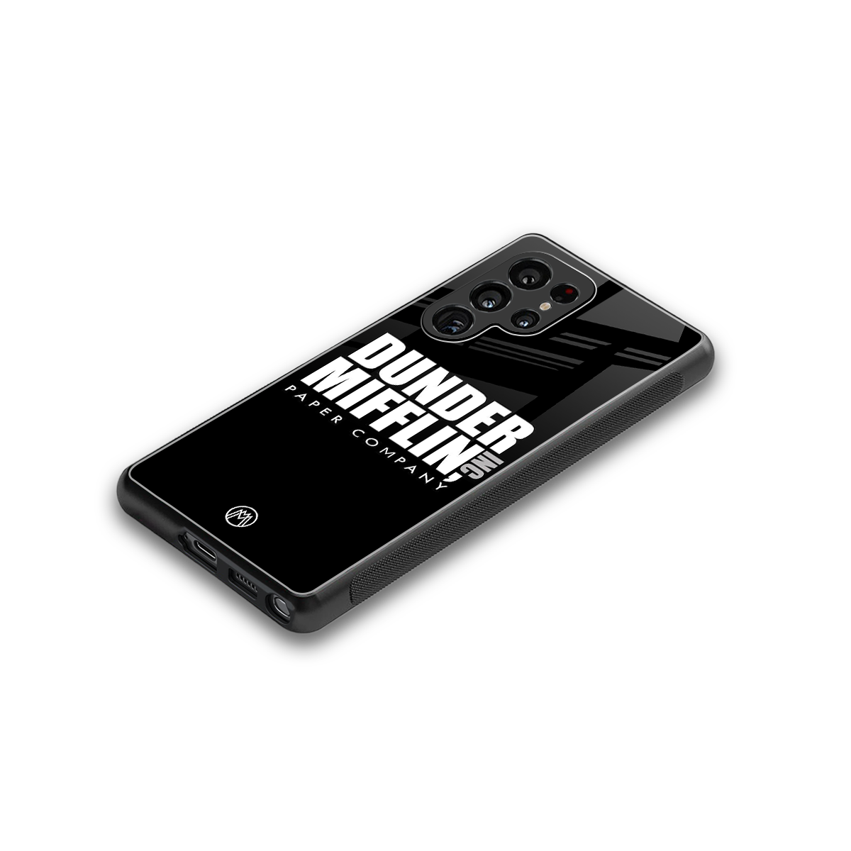 dunder mifflin back phone cover | glass case for samsung galaxy s25 ultra