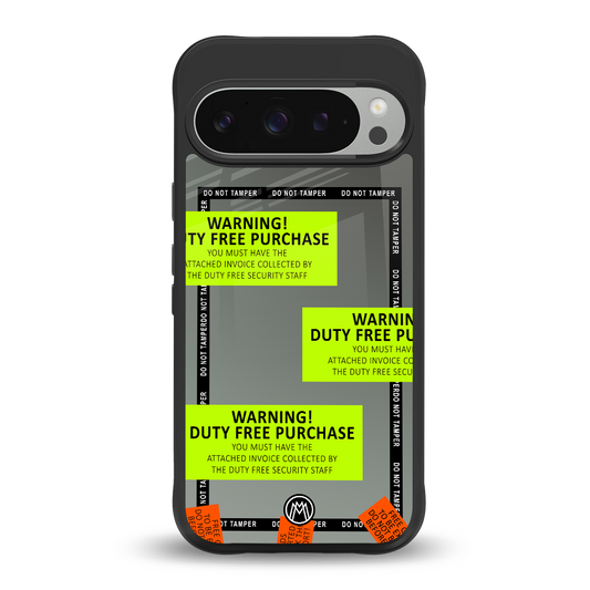 duty free purchase back phone cover | glass case for google pixel 9 pro