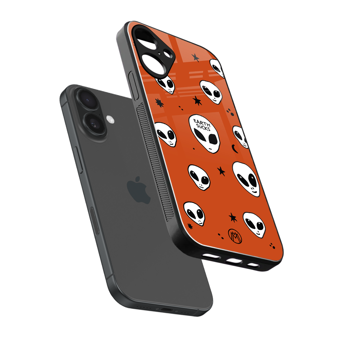 earth sucks back phone cover | glass case for iphone 16 plus