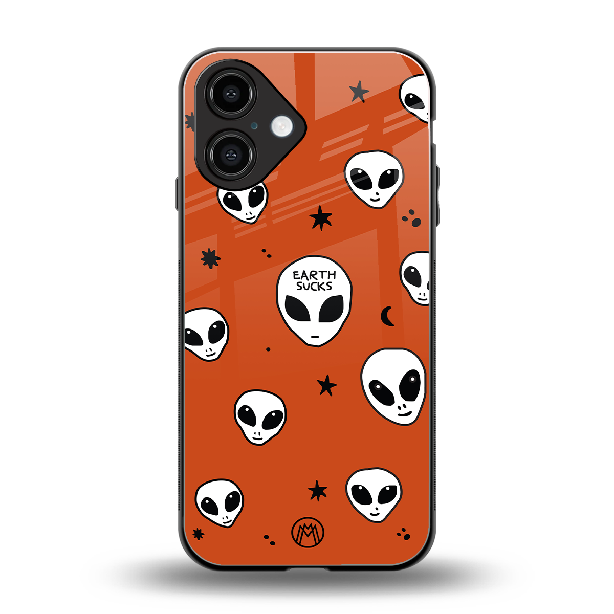earth sucks back phone cover | glass case for iphone 16