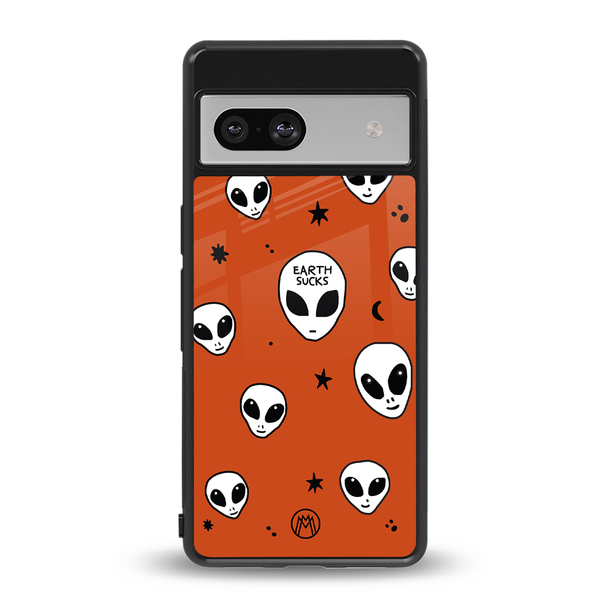 earth sucks back phone cover | glass case for Google Pixel 7
